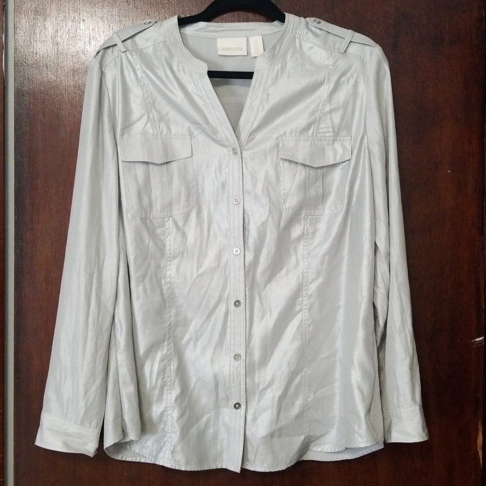 Chico's Long Sleeve Shirt